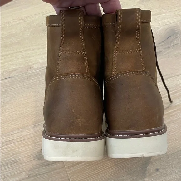 BRUNT Men's Marin Unlined Soft Toe Boots - Brown - EUC with box - Picture 4 of 12